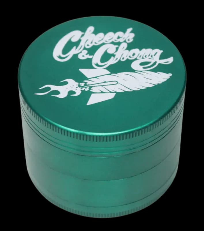 Cheech & Chong 56mm 4-Piece Grinder – Green