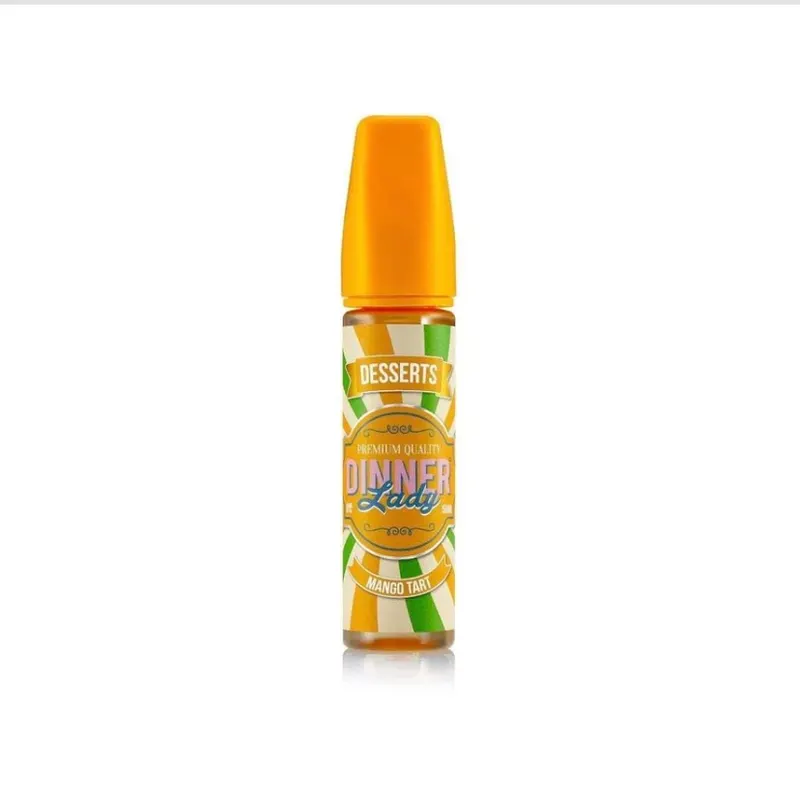 DINNER LADY 50ml Shortfill E-Liquid – Mango Tart