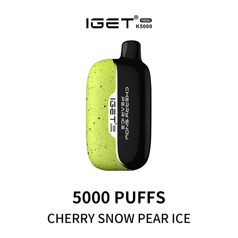 IGET Moon K5000 Puffs – Cherry Snow Pear Ice