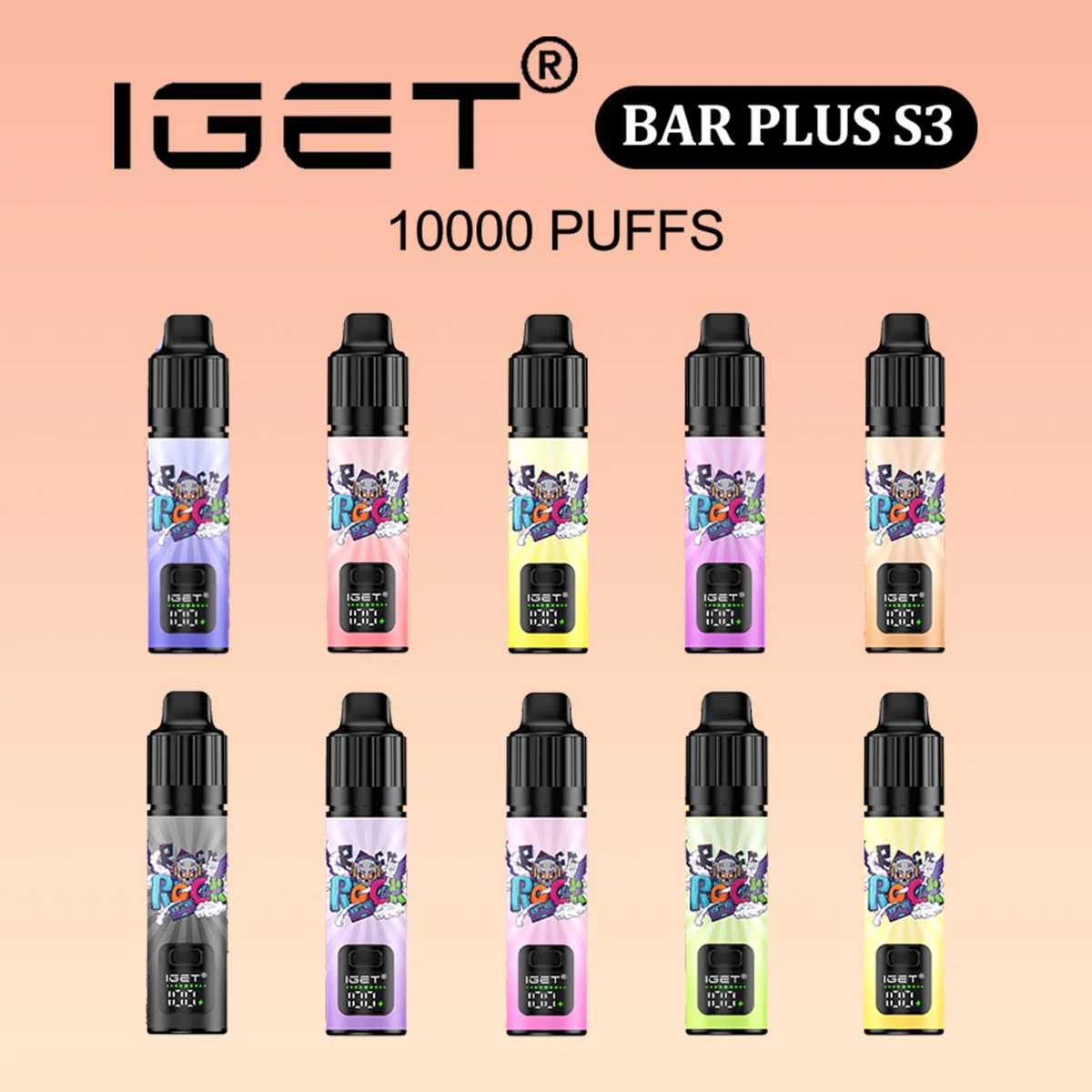 IGET Bar Plus 6000 Puff full skit