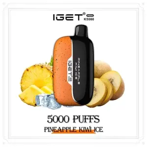 Pineapple Kiwi Ice – IGET Moon 5000 Puffs