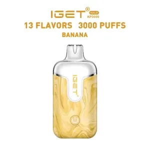 Banana – IGET Halo Vape Kit 3000 Puffs