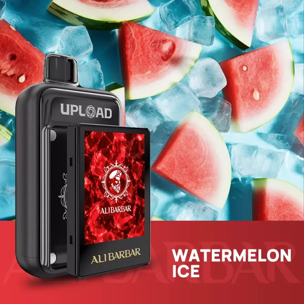 ALIBARBAR UPLOAD 25000 PUFFS – Watermelon Ice