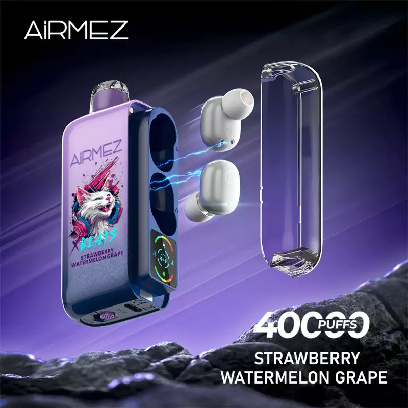 Airmez Xbeats 40000 Puffs – Strawberry Watermelon Grape