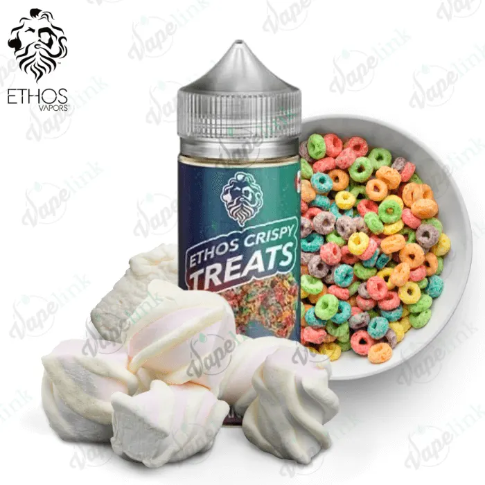Ethos Vapors Fruity Crispy Treats 100ml/60ml (Fruity Pebble)