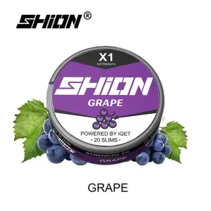 Grape – IGET SHION X1 Nicotine Pouch 6mg