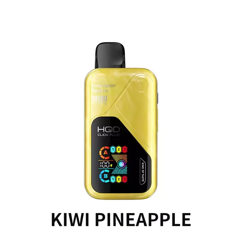 HQD Click Plus 30000 – Kiwi Pineapple