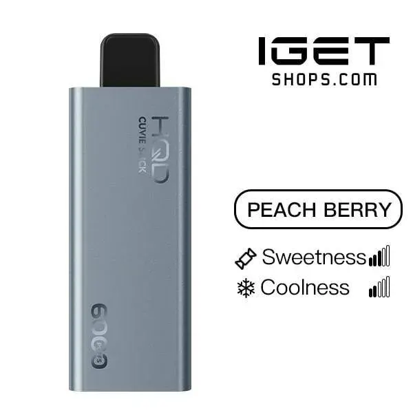 HQD Cuvie Slick 6000 – Peach Berry