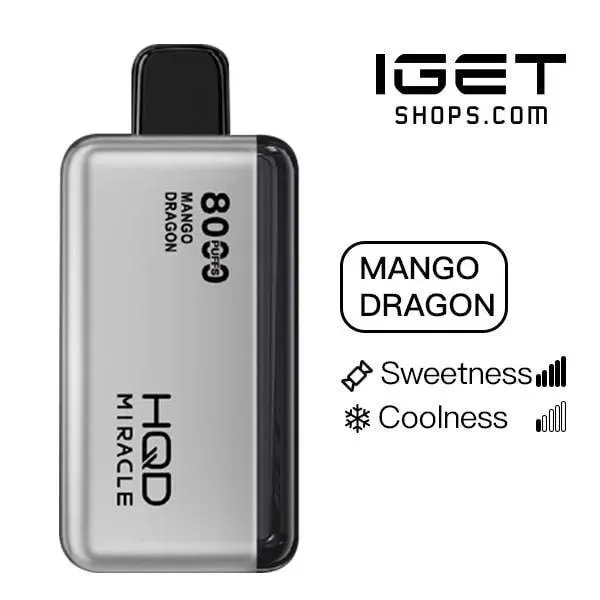 HQD Miracle 8000 – Mango Dragon