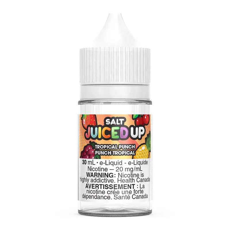 Juiced Up Salt-Nic E-Liquid – Tropical Punch 30ml