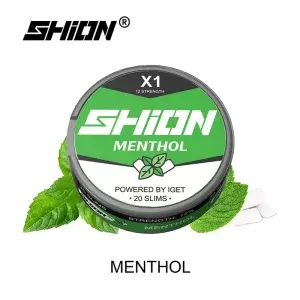 Menthol – IGET SHION X1 Nicotine Pouch 12mg