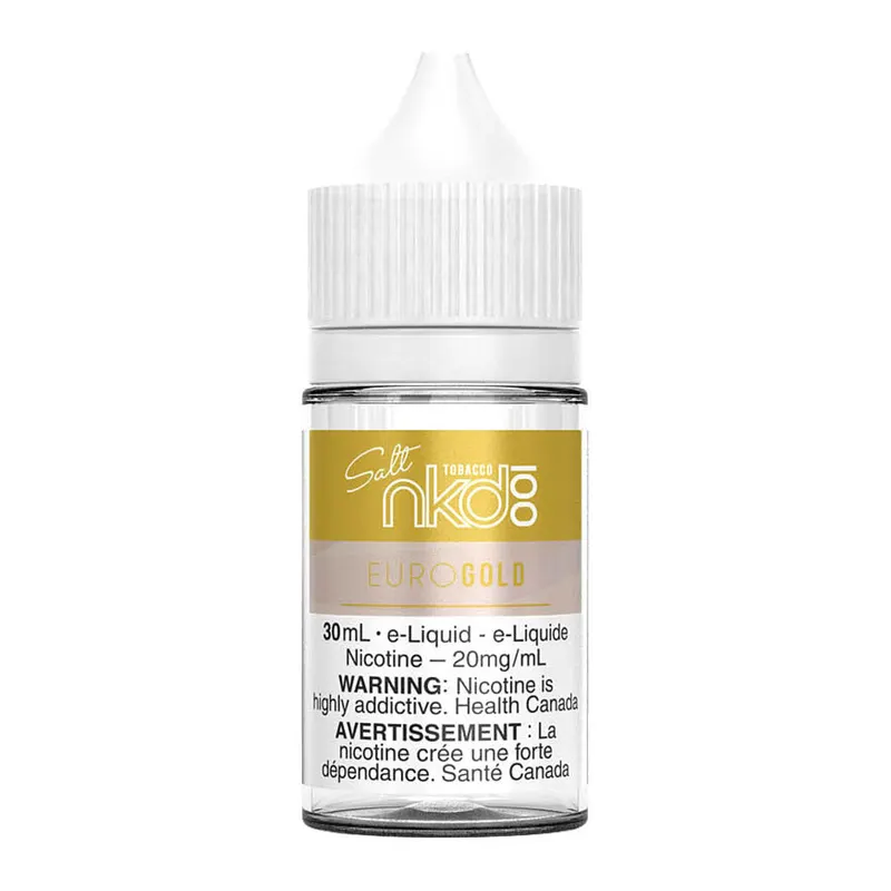 Naked100 Salt Nic E-Liquid – Euro Gold 30ml