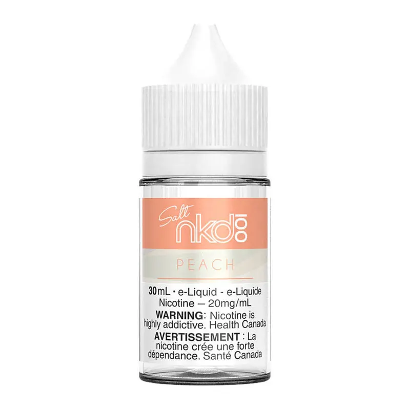 Naked100 Salt Nic E-Liquid – Peach 30ml