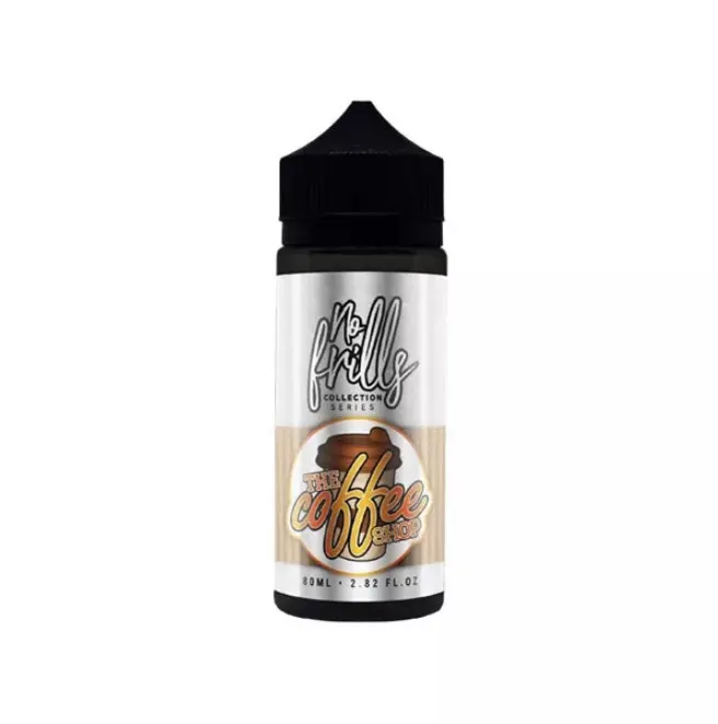 No Frills Collection Coffee Shop 80ml Shortfill 0mg (80VG/20PG)