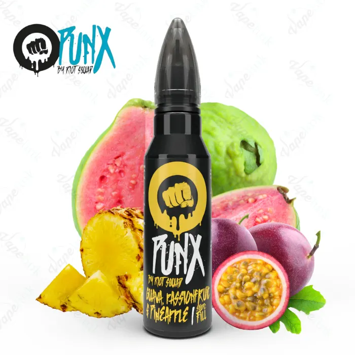 Riot Squad | PUNX | Guava Passion Fruit Pineapple 60ml