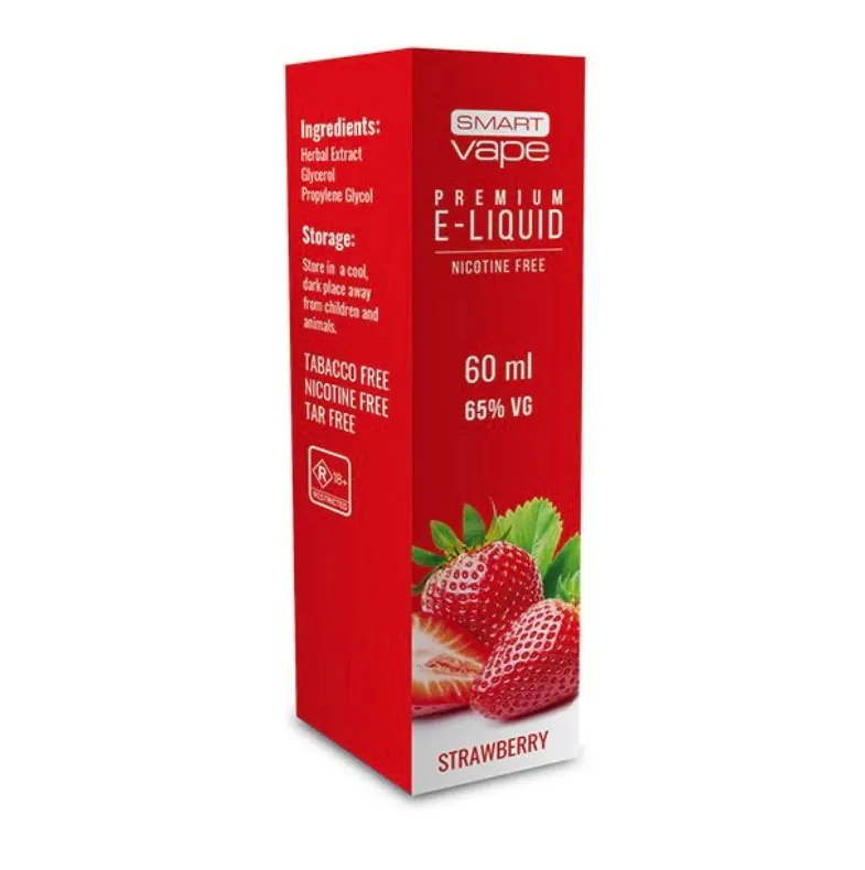SMART VAPE  E-LIQUID JUICE STRAWBERRY (60ML)
