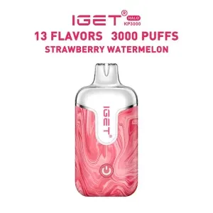 Strawberry Watermelon – IGET Halo Vape Kit 3000 Puffs
