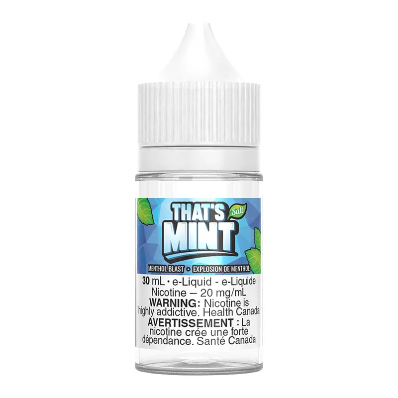 That’s Mint Salt-Nic E-Liquid – Menthol Blast 30ml
