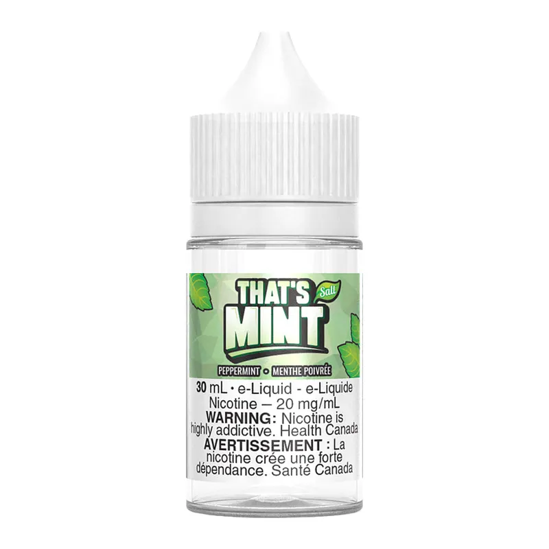 That’s Mint Salt-Nic E-Liquid – Peppermint 30ml