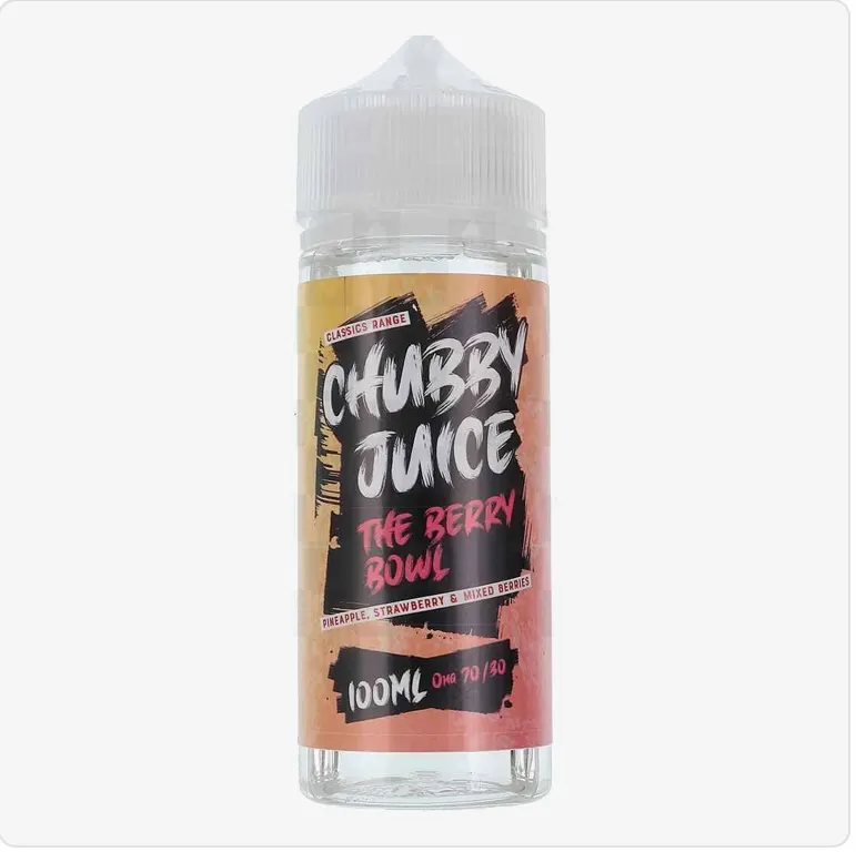 The Berry Bowl by Chubby Juice E -Liquid | 100ml Short Fill